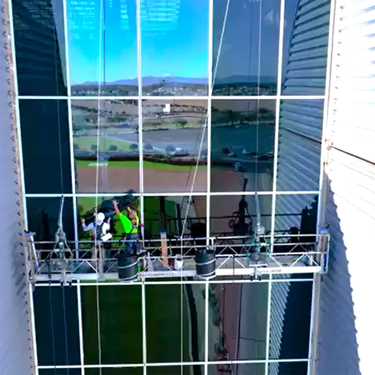 Advanced Window Tinting installed exterior film on the State Farm Stadium in Arizona.
